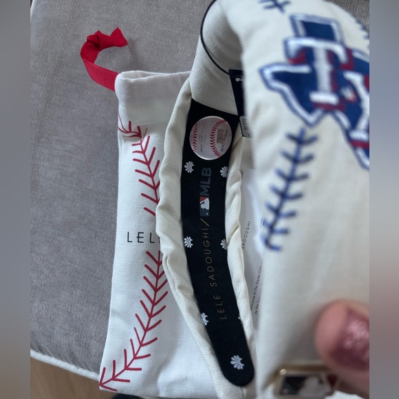 ⚾️Lele Sadoughi MLB Texas Rangers Headband {NWT} - Picture 7 of 8